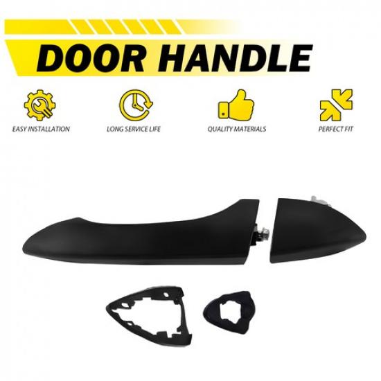 Exterior Door Handle For BMW X5 2000-2006 Rear Left Driver Side 51218257737