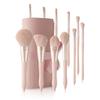 Slim Waist 11-Piece Makeup Brush Set: Beginner's Beauty Tools for Powder, Blush, Eyeshadow, and Foundation