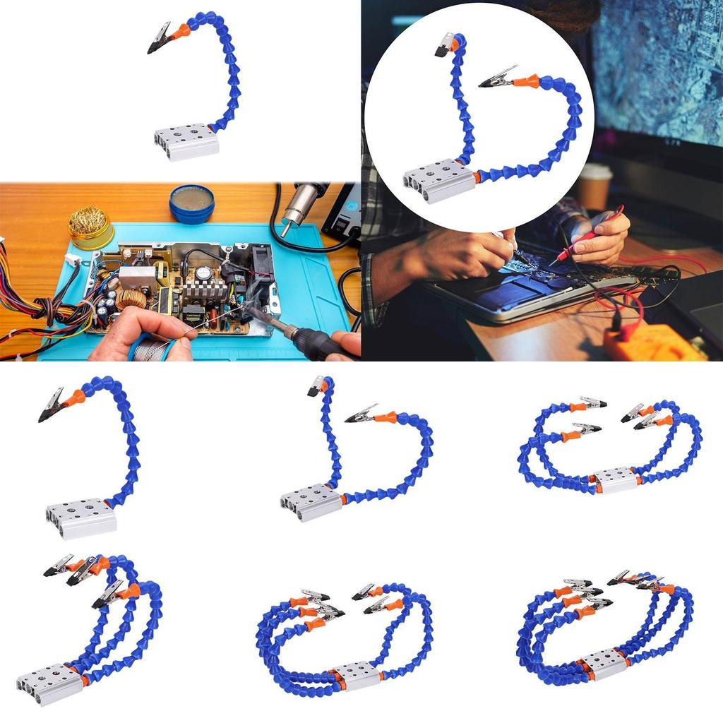 Soldering Helping Hand Electronic Repair Good Sealing Welding Holder Parts for Assembling Model Assembly Hobbyists DIY Projects