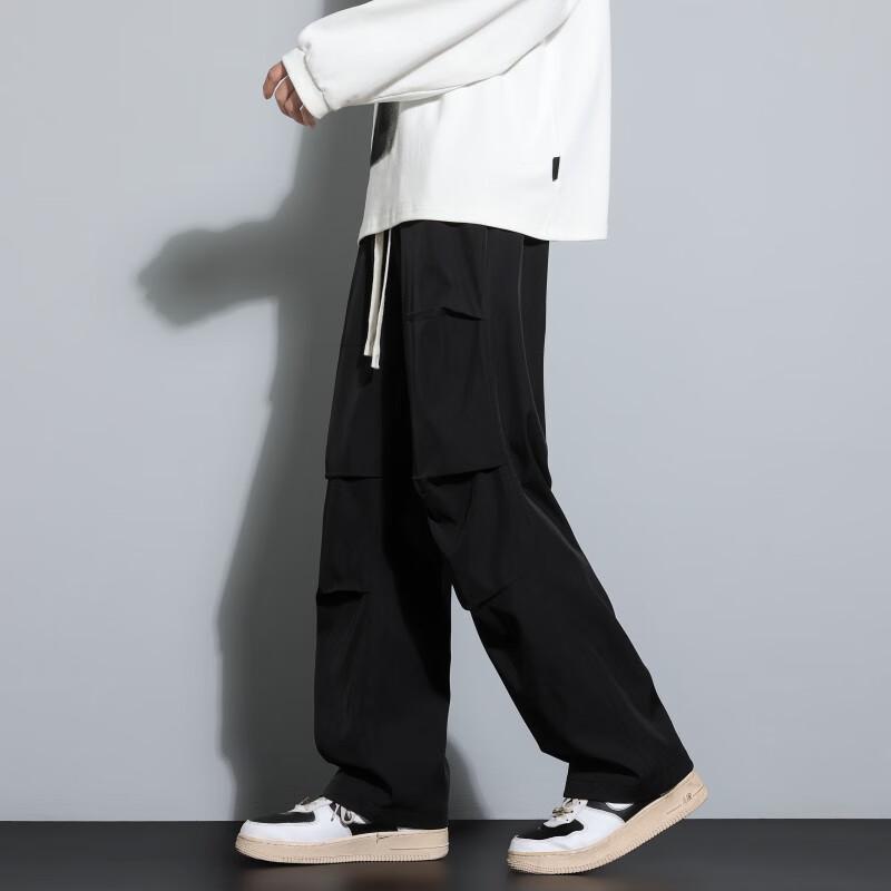 Men's Casual Loose Straight Leg Cargo Pants
