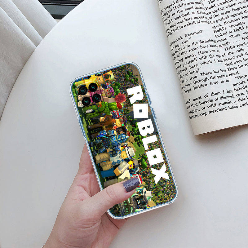 IR21 R-Robloxs Case for Motorola E22S E7 G6 G7 G8 G9 Plus Power Play G10 G20 G04 E30 E40 E22 E20 E13 E15 G22 G23 G05 G75 G35 G55