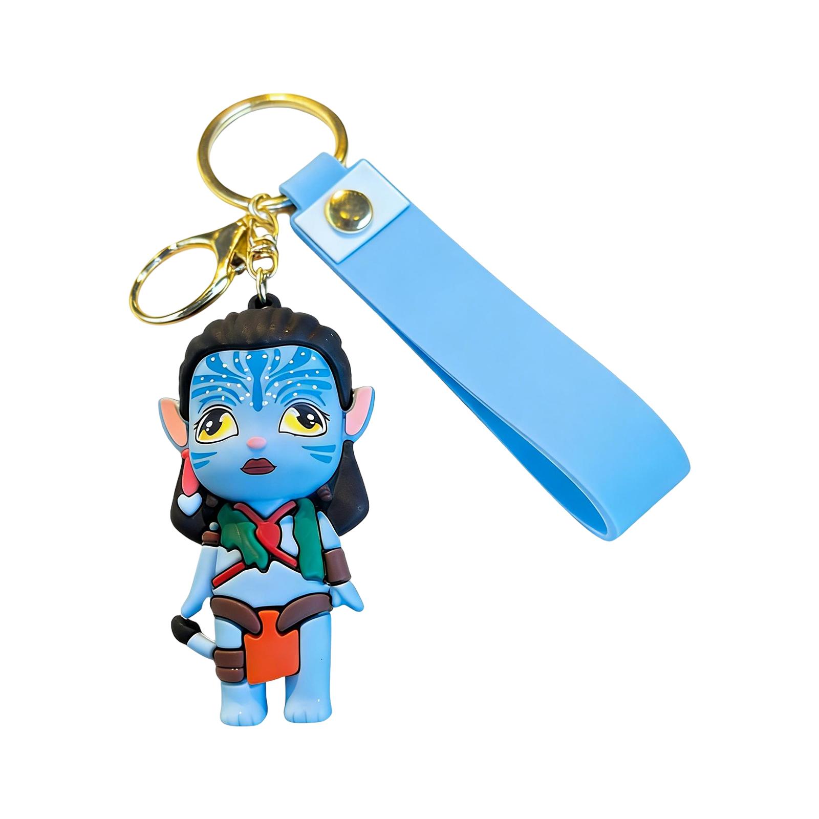 

Creative Cartoon Keychain Three-dimensional Doll Bag Couple Pendant Car Key Chain Gift One Size