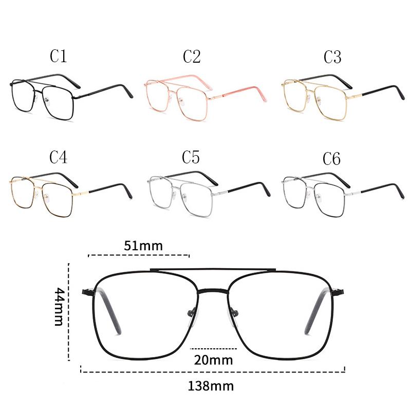 Fashion Retro Pochromic Glasses Vintage Square Frame Chameleon Eyewear Women Men Color Change Sunglasses