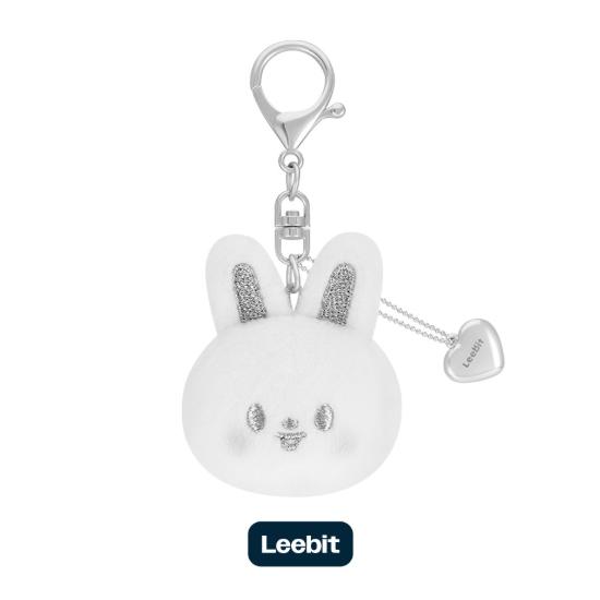 Pre-order Stray Kids World Tour dominATE: celebrATE SKZOO Face Key Ring Silver ver.