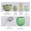 7pcs Japanese Matcha Making Set Bamboo Matcha Brush Exquisite Matcha Bowl Gift Box With Whisk Sumptuous Tea Tools Great Gifts