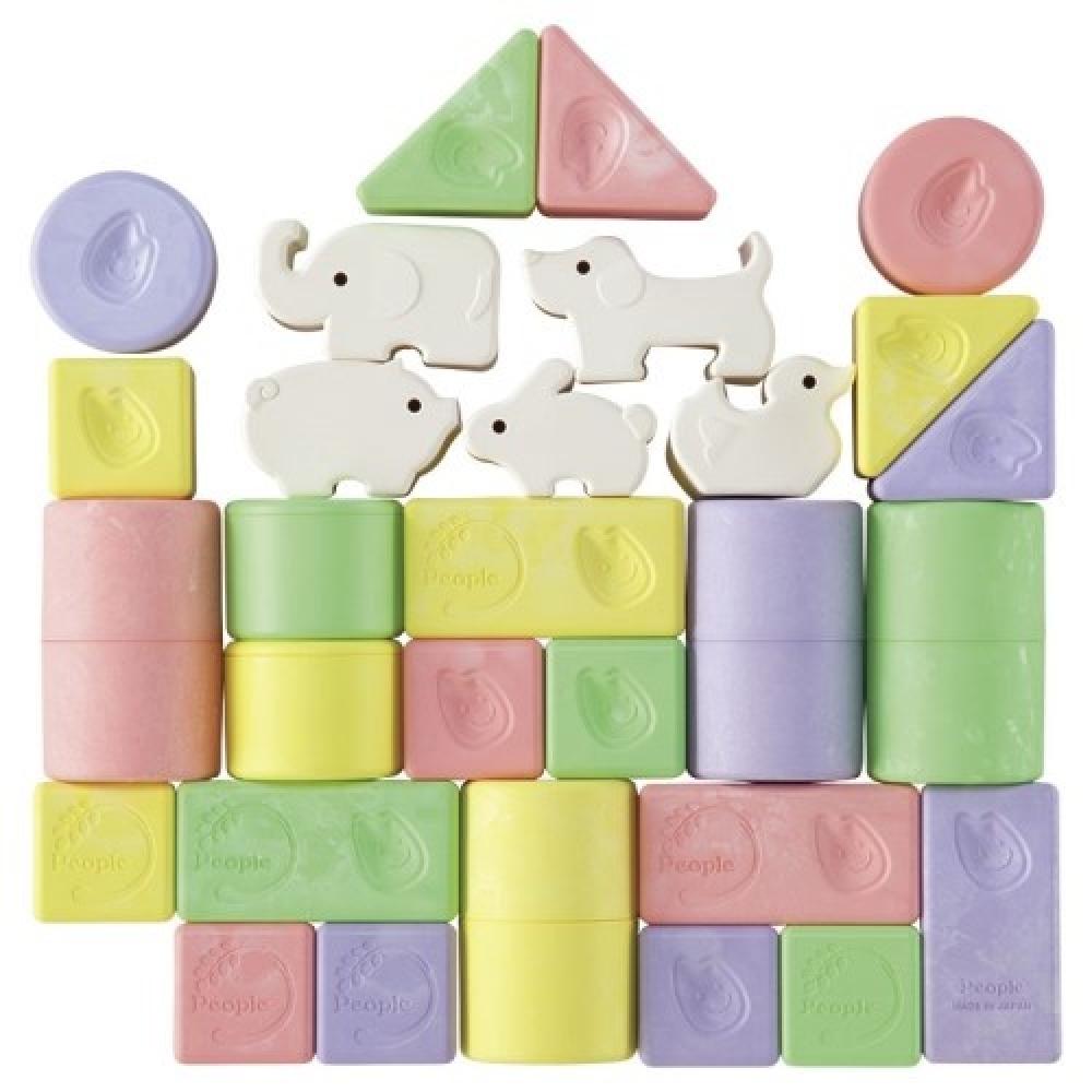 

People Null Rice Resin Animal Building Blocks Color