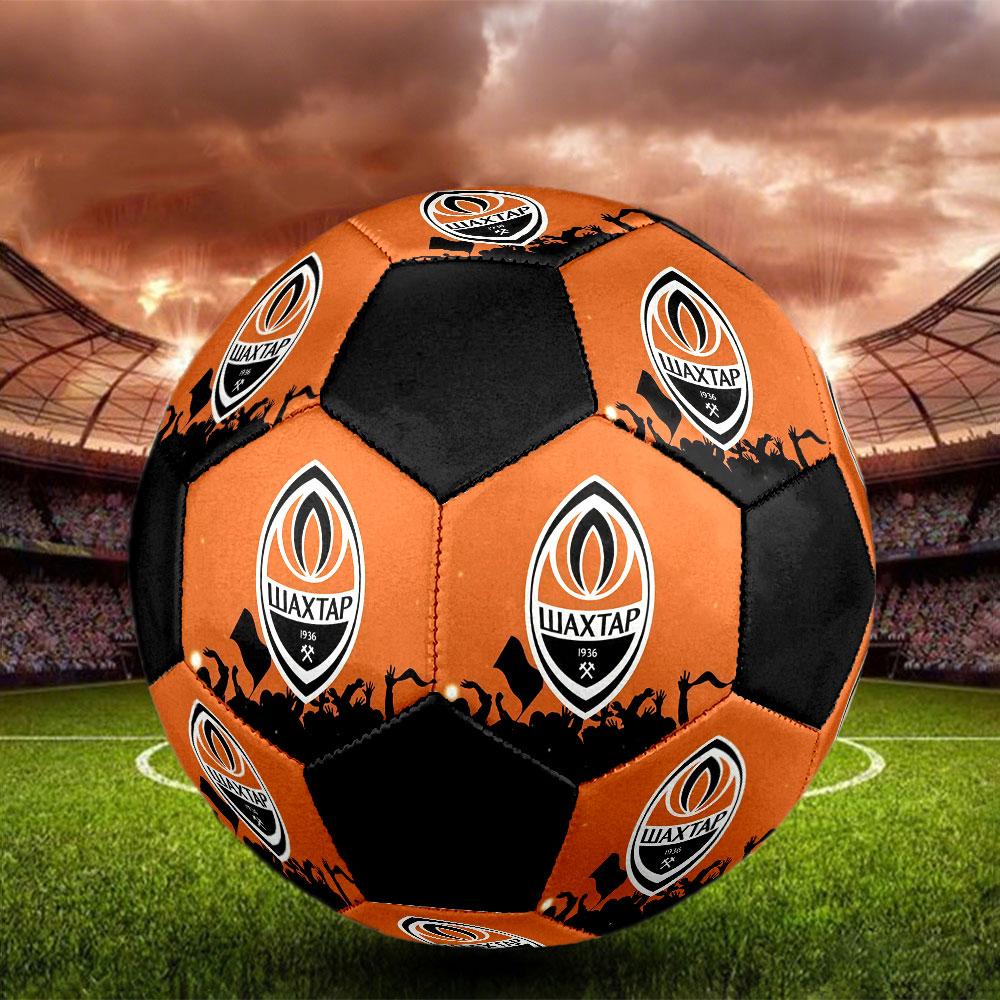 Shakhtar Donetsk FC Size 5 Soccer Ball, Machine-Stitched PVC, Durable & High Bounce, All Ages Fit, Fan Merchandise, Matches & Outdoor Use.