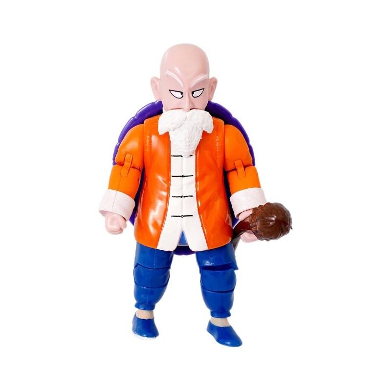Exquisite Dragon Ball Z Figurine Of Master Roshi With Intricate Detail And Colorful Design