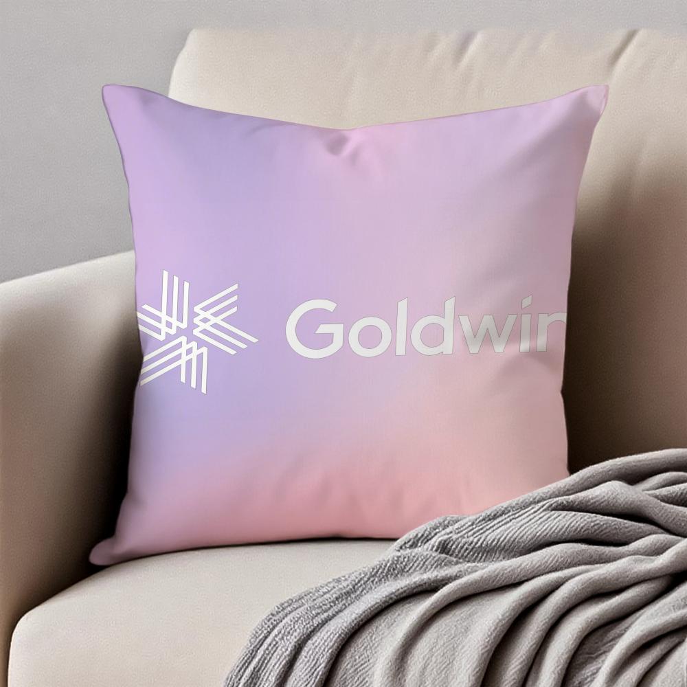 Classic Brand GGoldwin Cushion Cover Pillowcase Antidustmite Invisible Zipper Short Plush Sofa Cushion 30X30cm