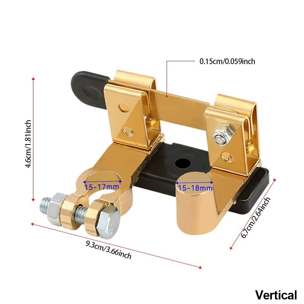 Car Top Post Knife Blade Master Switch Battery Disconnect Shut Off Switch 12V 24V For Auto RV Boat Truck