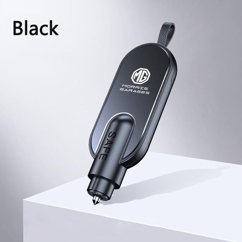 

2 in 1 Car Safety Hammer Seatbelt Cutter Emergency Glass Window Breaker For Morris Garages GT MG3 MG6 MG5 MG7 GS Pilot HS ZS ZX чёрный