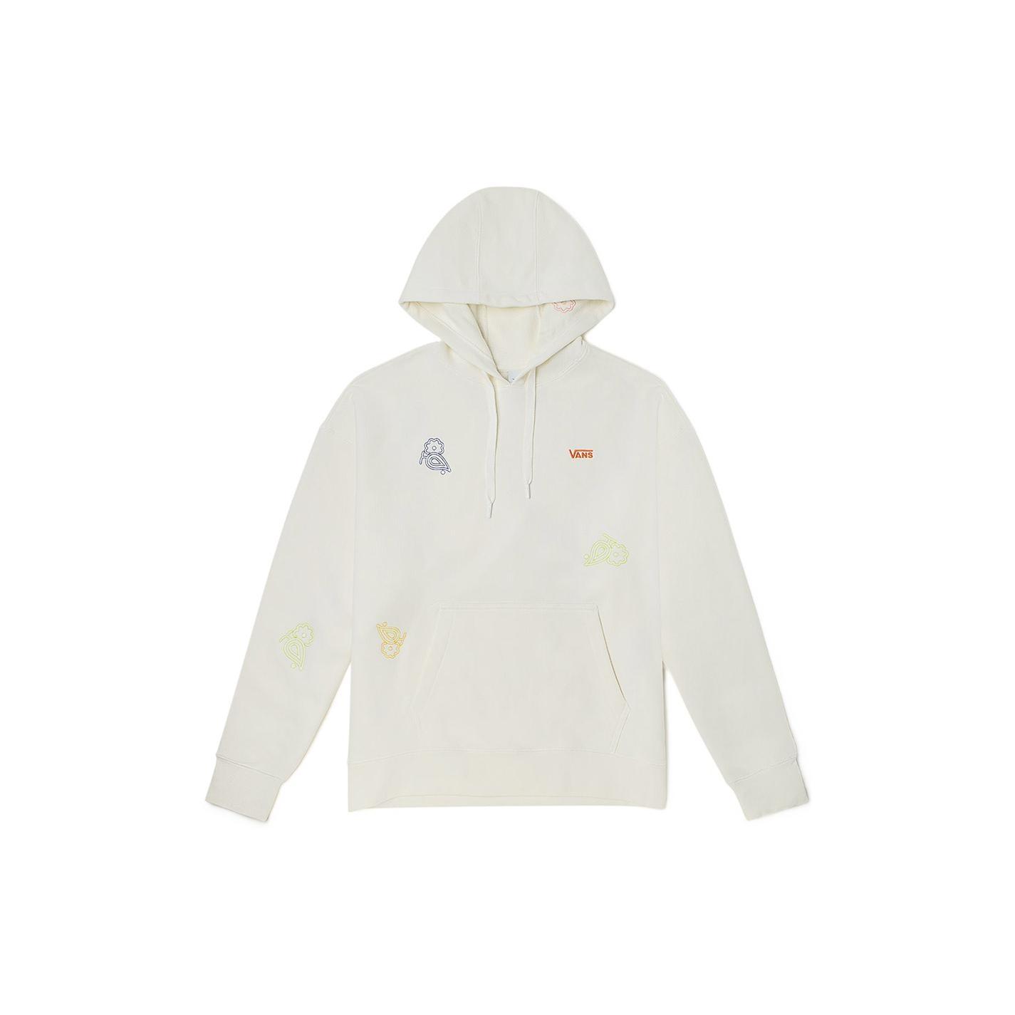 (WMNS) Vans Paisley Check Hoodie White Women s VN0A5LM7FS8 S