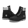 Timberland 6 Inch Heritage Cupsole Waterproof Boots 'Black Nubuck With Silver Collar' Women's A5MAVW