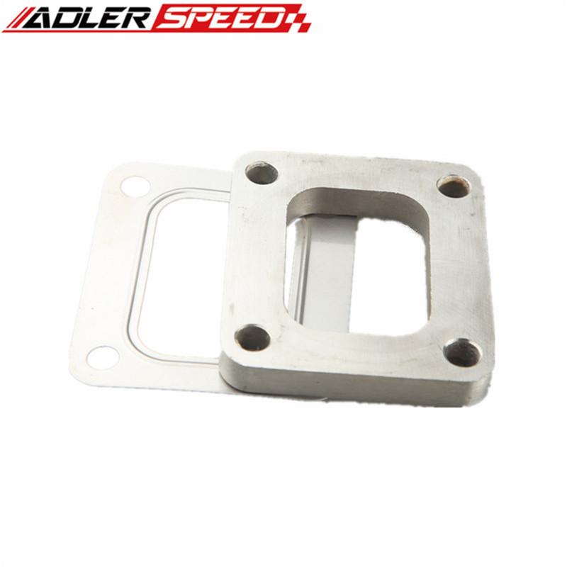 304 Stainless Steel T4 Turbo Discharge Inlet Weld Flange 1/2" Thick W/ Gasket