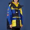 Li Ning Color Block Locker Fit Sportliche Kapuzenjacke Herrenjacke Königsblau AEMP001-1