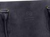 Full Bridle Leather Tote Bag 2 HANDLE TOTE BAG BLUE [Glenroyal] 01-6087 (DARK (embossed))
