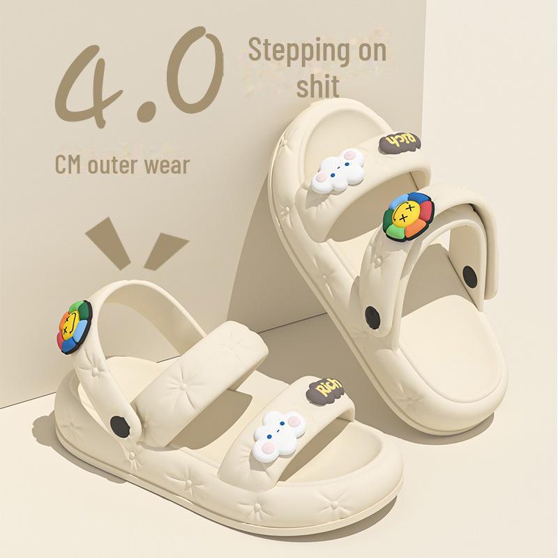 Summer 2023 Cute Non-Slip Cloud Sandals for Women - Double-Strap Trendsetter