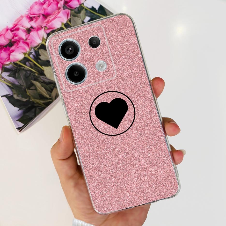 For Xiaomi Poco X6 5G Case PocoX6 Pro New Fashion Painted Cover Clear Silicone Phone Case For Xiaomi Poco X6 Pro X6Pro 5G Bumper