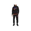 Nike Pullover Hoodie with Logo and Letter Embroidery Men Tops Black FN3104-010