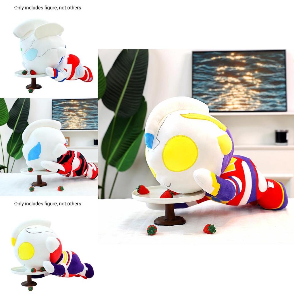 Cute Ultraman Plush Toy Cartoon Di Jia Superman Doll Kids Festival Gift