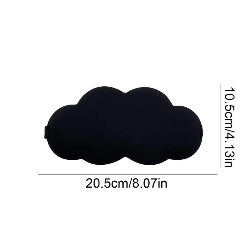 

Облачные 3D очки для сна из ледяного шелка и пены с памятью, для сна, затенения, комфортные, для путешествий, снимающие усталость