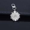 Stainless Steel Seven Angels Keychain - Fashionable Electroplated Pendant Resists Fading