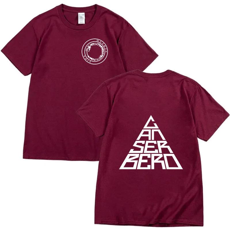 

Футболка Canserbero, модная футболка унисекс с коротким рукавом, повседневная мужская и женская, пуловер, уличная одежда, летние топы с круглым вырезом, одежда M
