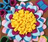 Cross-Border Pet Sniff & Forage Training Blanket Slow Feeder Mat for Dogs