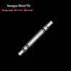 Hexagonal Double-Ended Magnetic Screwdriver Bit Set