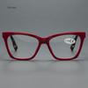 Fashion Women Reading Glasses Anti Blue Light Cat Eye Ladies High Quality Computer Presbyopic Eyeglasses +1.0 +4.0 Gafas Hombre
