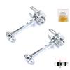 EDP1269-1 2 Pieces Front Door Hinge Stop Check Strap Limiter for Fiat Stilo 192 2001-2010 4/5 Door 51760102