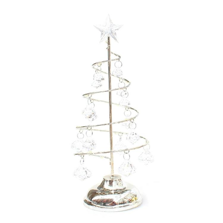 LED Christmas Tree Lamp Crystal Star Tree Night Lights Ornament Home Decorations medium