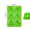 Christmas Tree Cake Pan 3D Silicone Baking Mold Breakable Chocolate Candy Candle Soap Cupcake Topper Decorating Tools Kitchen