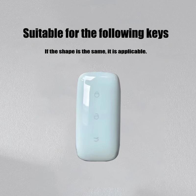 Car Key Case Remote Decoration Cover Auto Accessories For Geely Galaxy EX5 E5 Cityray L6 L7 EMI Proton e.MAS 7 5 E8 Starry 8
