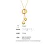 Qiong Yao Long Irregular Circle Heart Tassel Sweater Chain Fashionable Stainless Steel Necklace