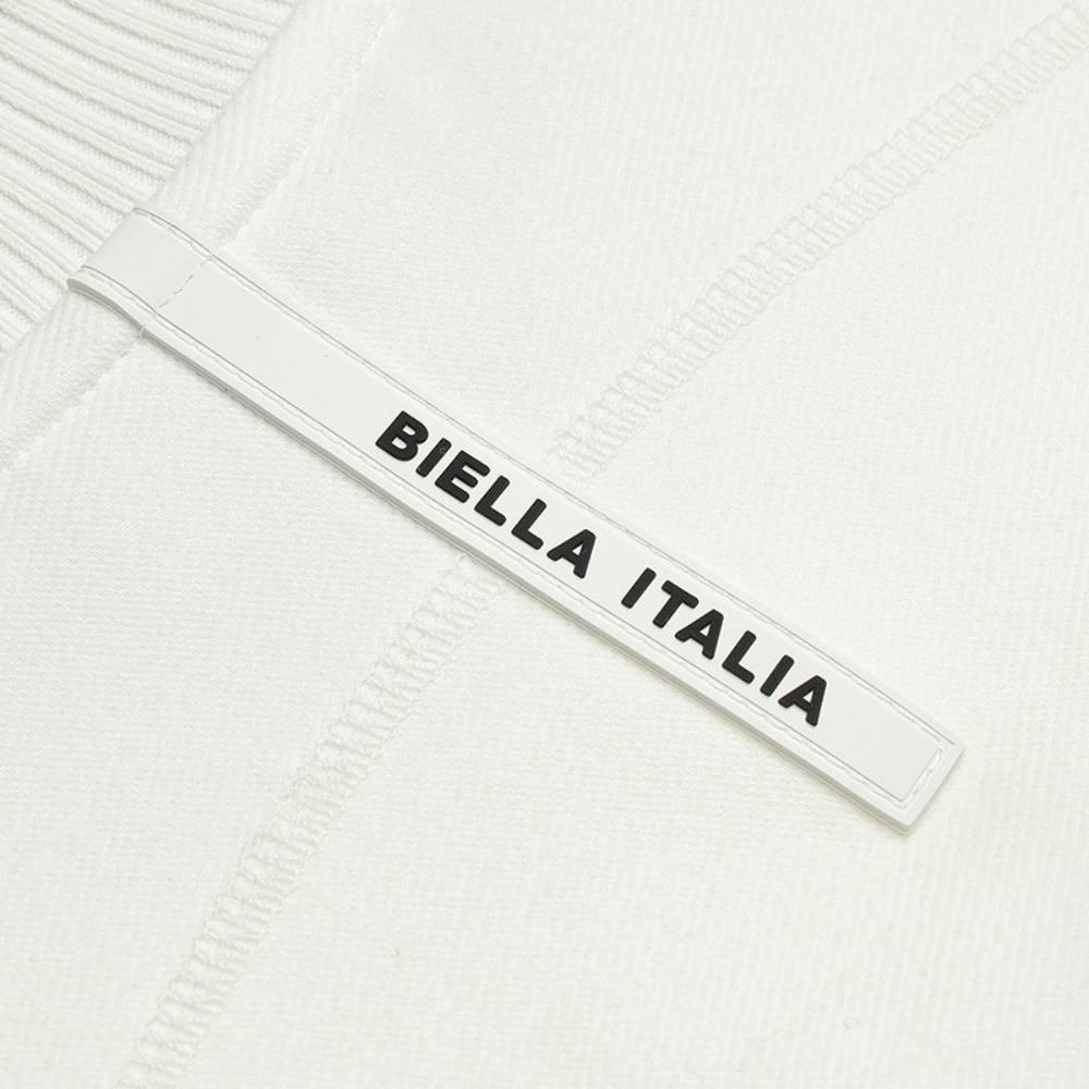 FILA Emerald Comfortable Fleece Warm Fashionable Versatile Loose Knit Pullover Sweatshirt Women sweatshirt Cream-White F11W544205FIV