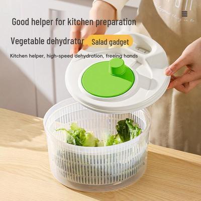 Centrifuga per Insalata e Essiccatore per Verdure a Manovella