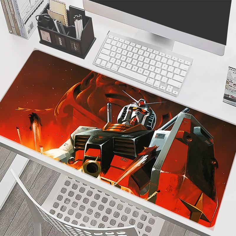 

Mouse Pad Mechanical Warrior RX-78-2 G-gundam Anime Gaming Varmilo Keyboard Pad Desk Mat Gabinete Game Carpet Mousepad Mouse Mat 30x60x0.2cm