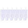6Pcs Ink Damper Solvent Inkjet Head Rectangular PP Damper Replacement for  600 Printer