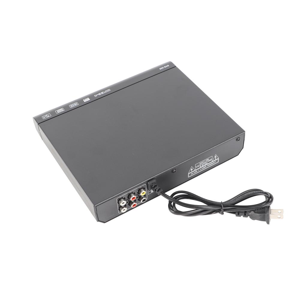 Household DVD Player Home O and Video Equipment USB Interface Black