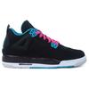 New JORDAN 4 Retro Black Vivid Pink Dynamic Blue GS 487724-019