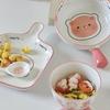 Abay Ceramic Handled Rice Bowl Set