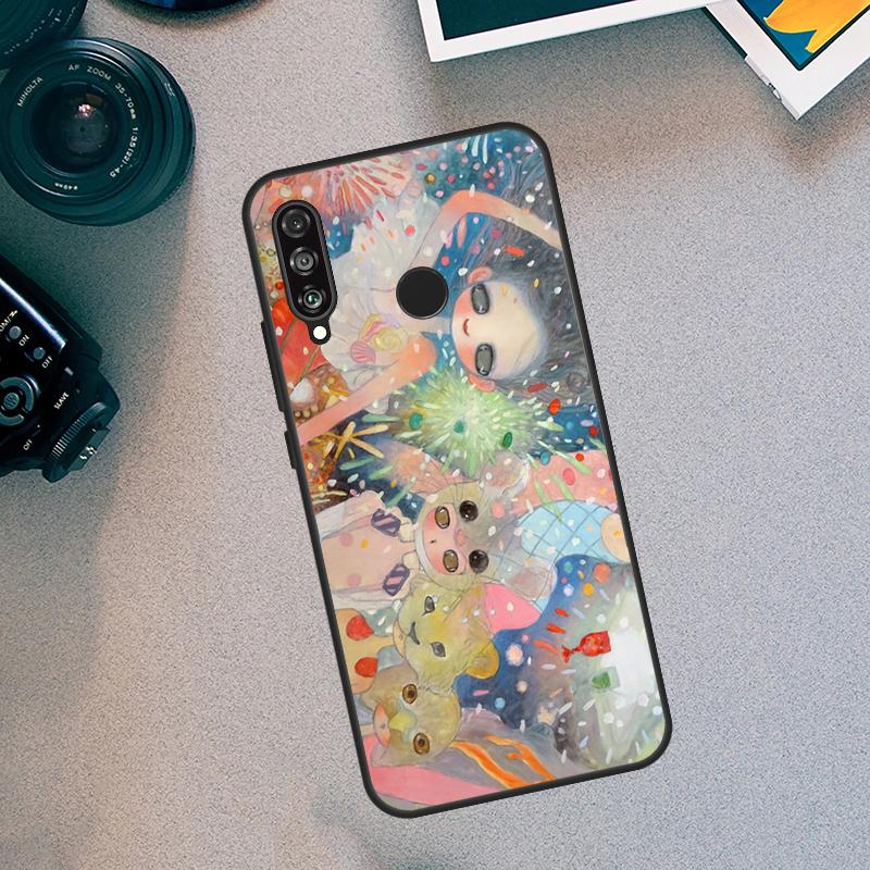 Aya takano For Huawei Nova Y70 Y91 Y72 Y73 Y60 Y90 Y61 8i 7i 11i 12i 12s 9 10 SE P20 P30 P40 Lite Case