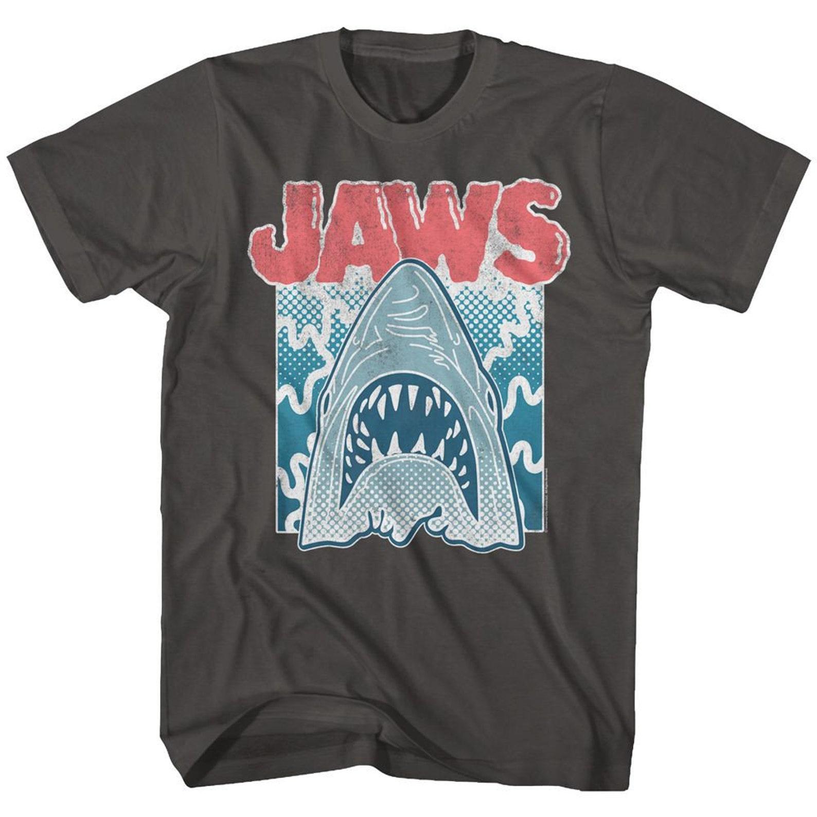 Jaws Wiggles Smoke Adult T-Shirt L