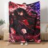 Naruto Character Personalized Text Blanket Lightweight Customizable Blanket Comfortable Great for Nap Office Office Chair Livingroom All-Season Use