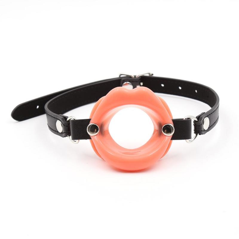 New Woman Sexy 3 Colors Leather Erotic Toys Silicone Ball Open Mouth Gag Sex Toys Slave For Sex Bondage Exotic Accessories