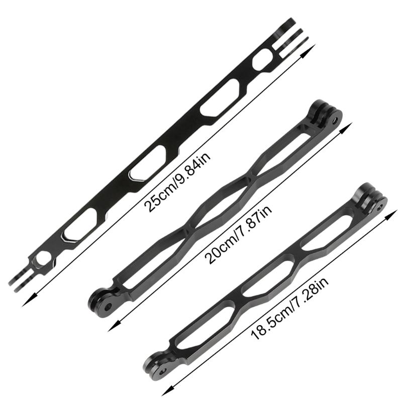 Lightweight Camera Extension Arm Rod Aluminum Build Ideal For 360Degree Video Recording During Outdoor Activity