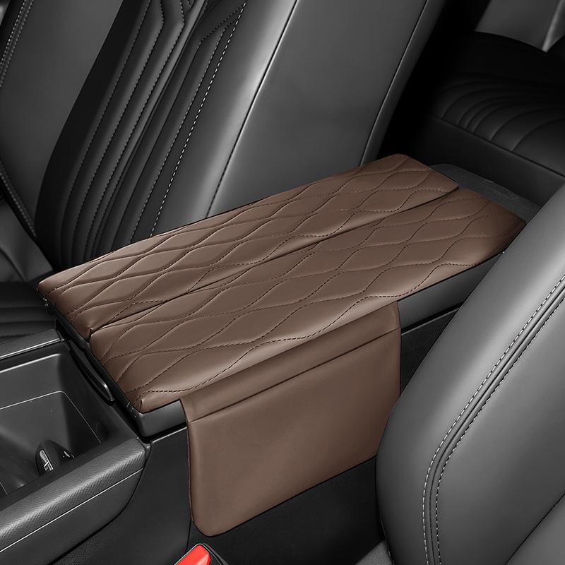 Armrest Box Pad – Fits Peugeot 408X, 508, 4008, 5008; Protective Cover & Heightening Sleeve