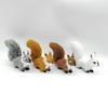 1Pcs Miniatures Plush Simulation Squirrel Ornaments Mini Artificial Squirrel Figurines Fake Animal Christmas Table Decoration