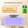 Wireless Nail Dryer: Large Space, Quick-Drying Nail Light Therapy Lamp